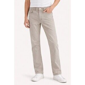 Levis Jeans Mens 31x32 Khaki 511 Slim Fit Tapered Leg Stretch Twill Pants 31 NWT